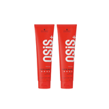 Schwarzkopf Osis Rock Hard Ultra Strong Styling Paste 150ml | Lasting Hold Cream Shine Gel 2 Pack