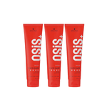 Schwarzkopf Osis Rock Hard Ultra Strong Styling Paste 150ml | Lasting Hold Cream Shine Gel 3 Pack 715936233070