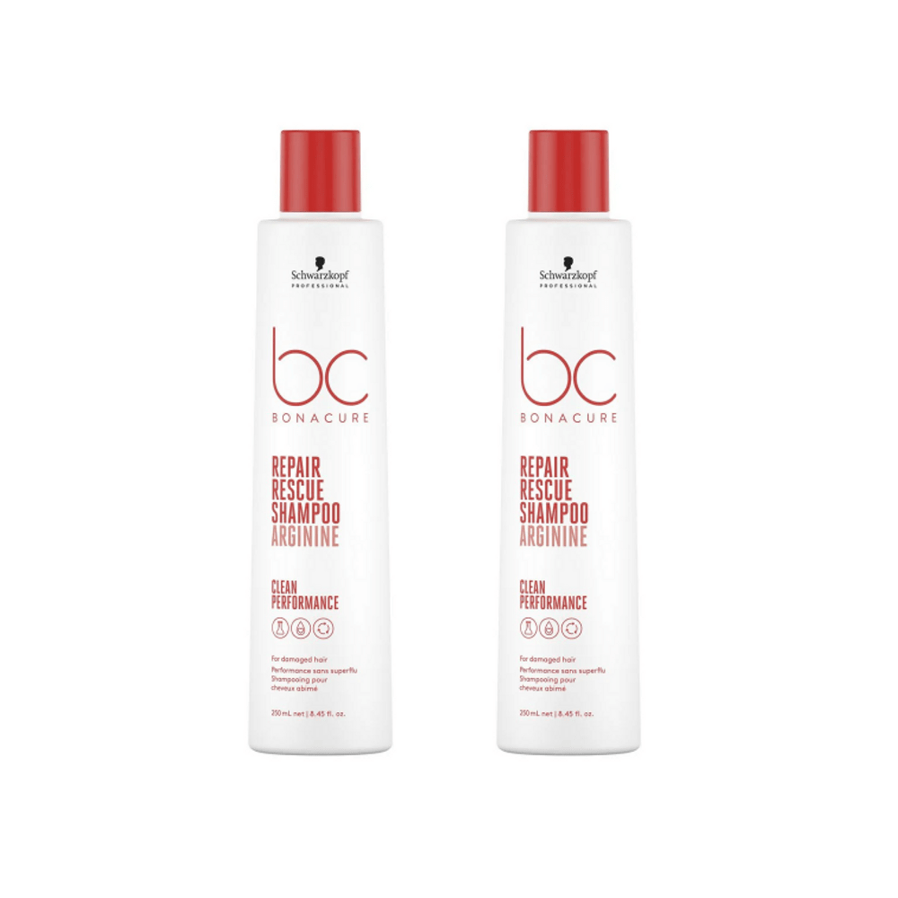 Schwarzkopf Bonacure Bc Clean Emergency Rescue Shampoo 250 ml 2 Pack 757279509214