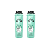 Schwarzkopf Gliss Nutribalance Repair Shampoo 360ml 2 Pack 757279513921