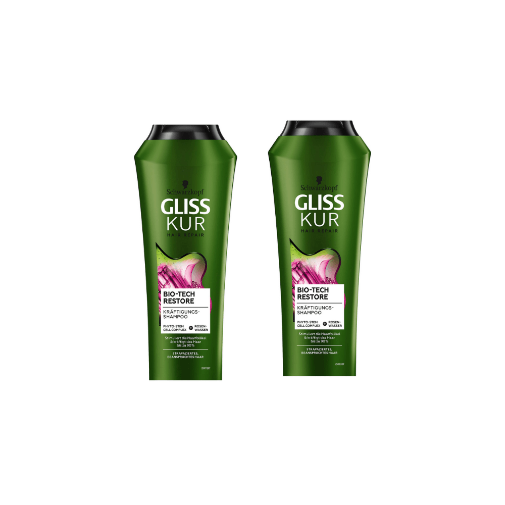 Schwarzkopf Gliss Shampoo Bio-tech 360 ml 2 Pack 757279513785