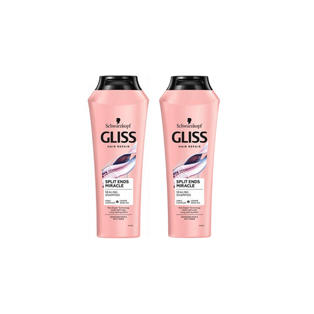 Schwarzkopf Gliss Split Hair Miracle Shampoo 360 ml 2 Pack 757279513693