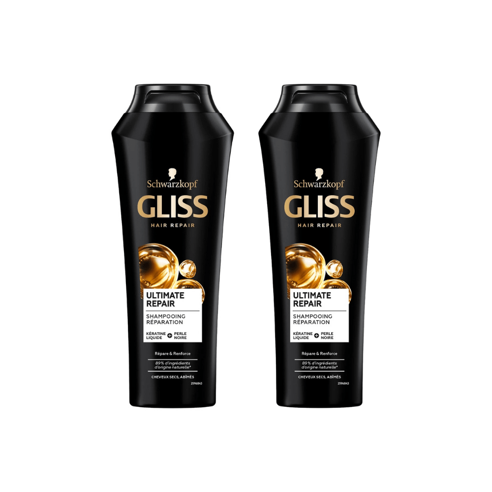 Shwarzkopf Gliss Shampoo Ultimate Repair 400 ml 2 Pack 757279513594