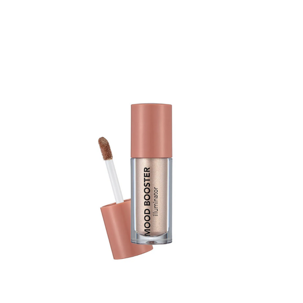 Flormar Mood Booster Lightweight & Creamy Textured Liquid Illuminator 4ml - 003 Bronze Glow