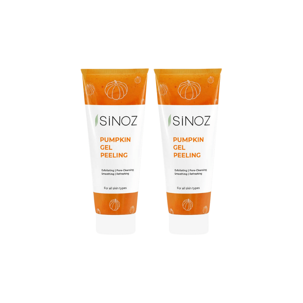 Sinoz Pumpkin Gel Face Scrub With Pumpkin Extract 100ml 2 Pack 757279512696