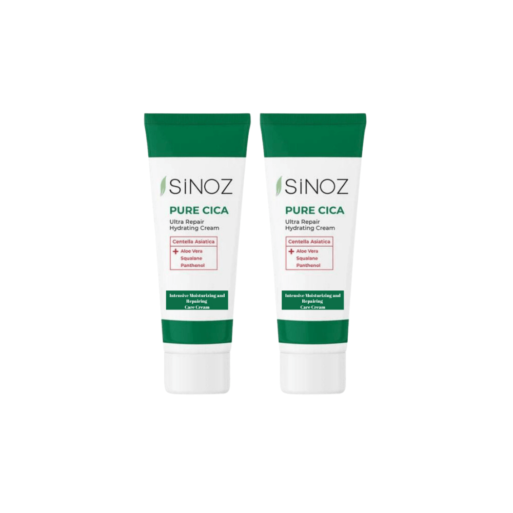 Sinoz Pure Cica Intensive Moisturizing And Restorative Care Cream 50 ml 2 Pack 757279510234