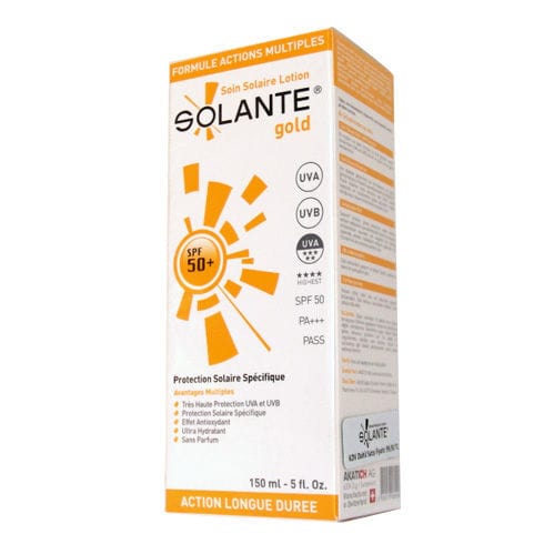 Solante Gold Spf50+ Sunscreen Lotion 150ml 8699278480120