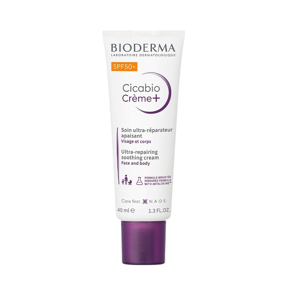 Bioderma Cicabio Creme+ SPF50 Repairing Soothing - Repairing and Protective Cream 40ml - Chivela