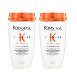 Kerastase Nutritive Bain Satin No:2 Nourishing Shampoo for Dry Hair 250ml 2 Pack - Chivela