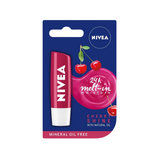 Nivea Cherry Flavored Lip Balm and Gloss 24 Hour Moisturizing, Nourishing 4.8 gr