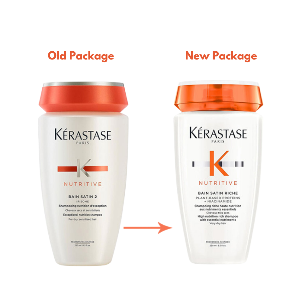 Kerastase Nutritive Bain Satin No:2 Nourishing Shampoo for Dry Hair 250ml - Chivela