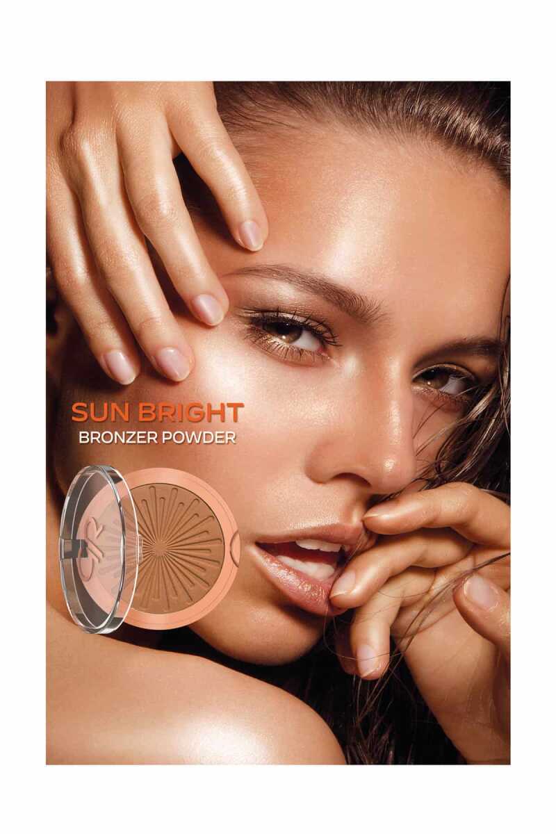 Golden Rose Sun Bright Bronzer Powder 12.5g - 01 Sunglow - Chivela