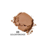 Golden Rose Sun Bright Bronzer Powder 12.5g - 03 Golden Bronze - Chivela