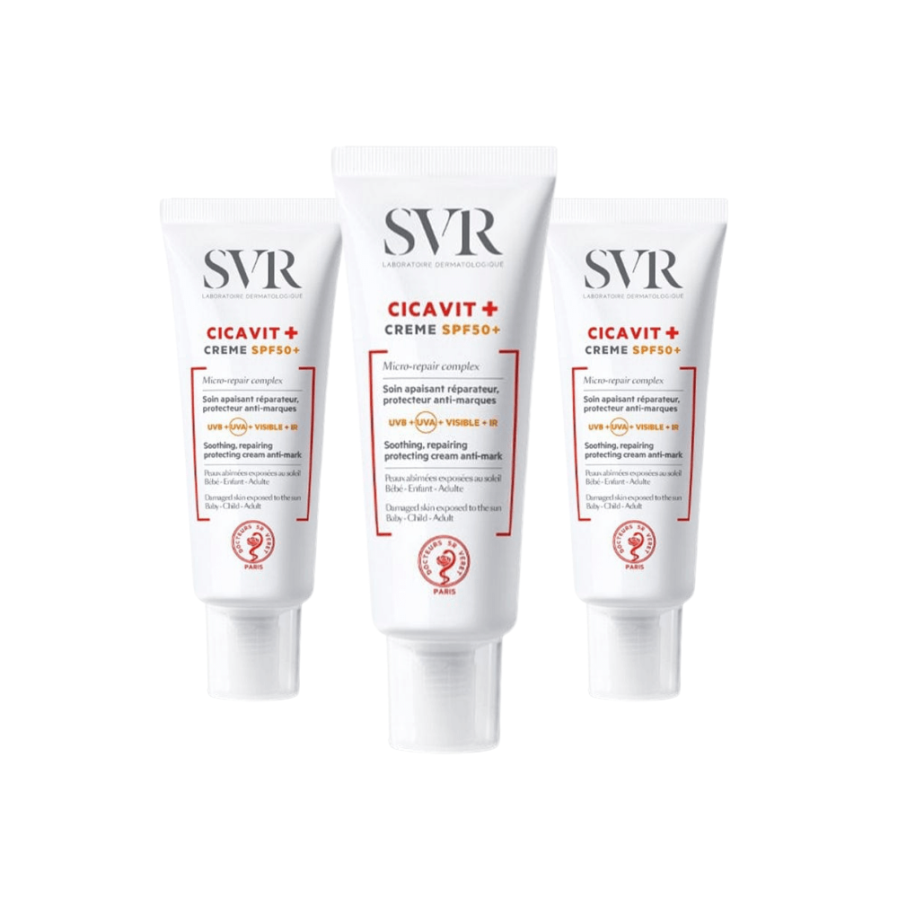 SVR Cicavit SPF 50 Sunscreen 40 ml 3 Pack 715936233285