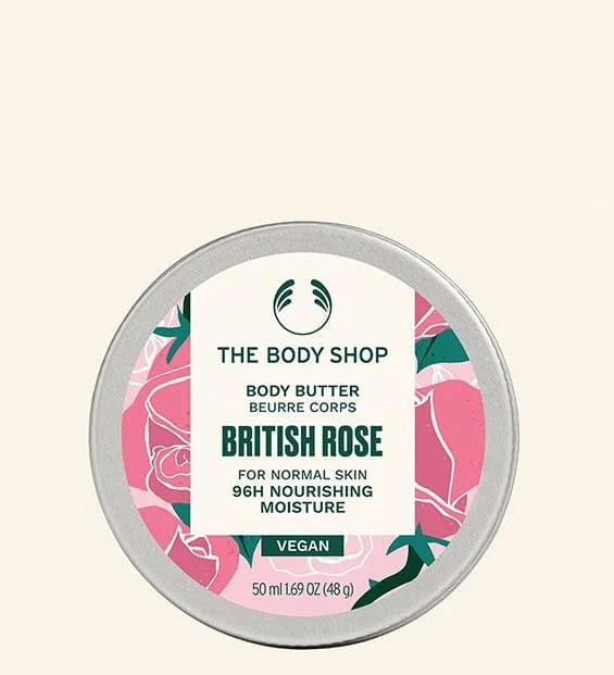 The Body Shop British Rose Body Butter 50ml 5028197973759