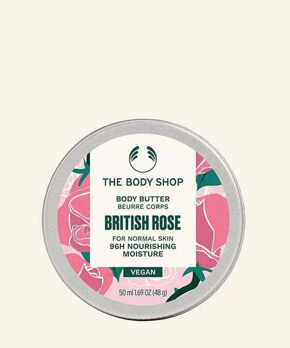 The Body Shop British Rose Body Butter 50ml 5028197973759