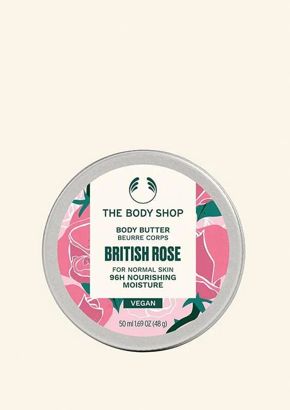 The Body Shop British Rose Body Butter 50ml 5028197973759