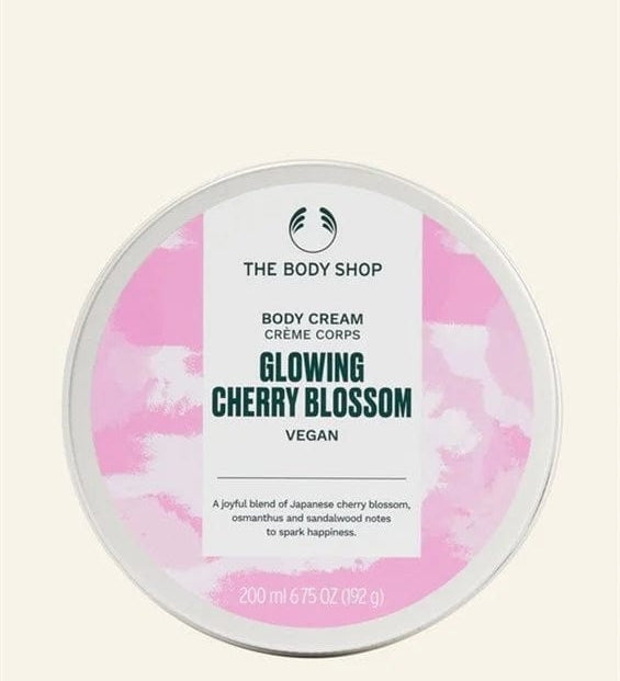 The Body Shop Glowing Cherry Blossom Body Cream 200ml 5028197186807