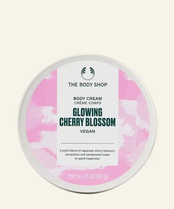 The Body Shop Glowing Cherry Blossom Body Cream 200ml 5028197186807