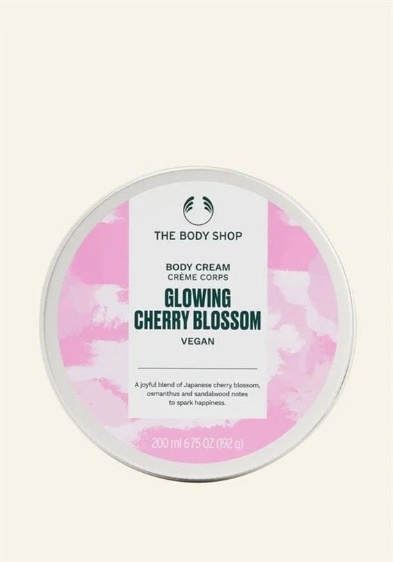 The Body Shop Glowing Cherry Blossom Body Cream 200ml 5028197186807