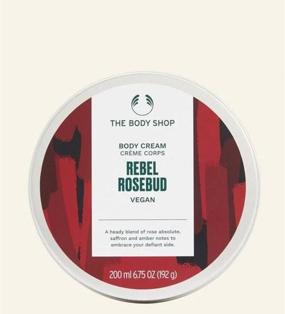 The Body Shop Rebel Rosebud Body Cream 200ml 5028197189259