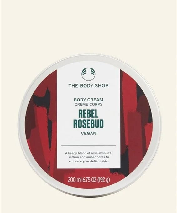 The Body Shop Rebel Rosebud Body Cream 200ml 5028197189259