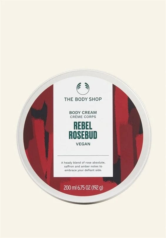 The Body Shop Rebel Rosebud Body Cream 200ml 5028197189259