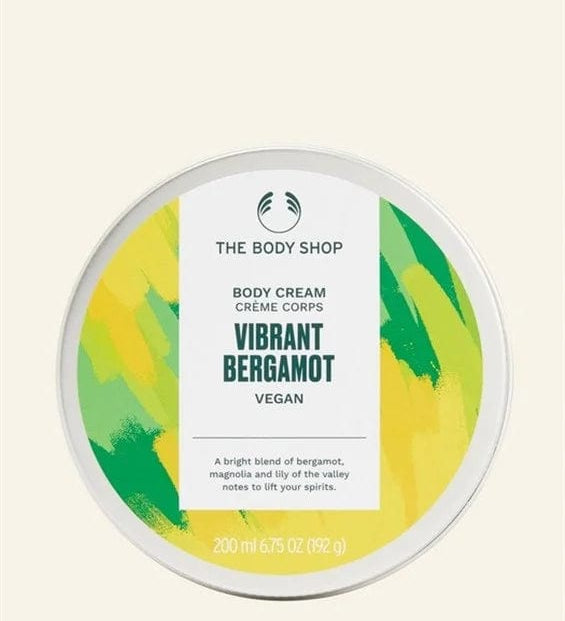 The Body Shop Vibrant Bergamot Body Cream 200ml 5028197187132