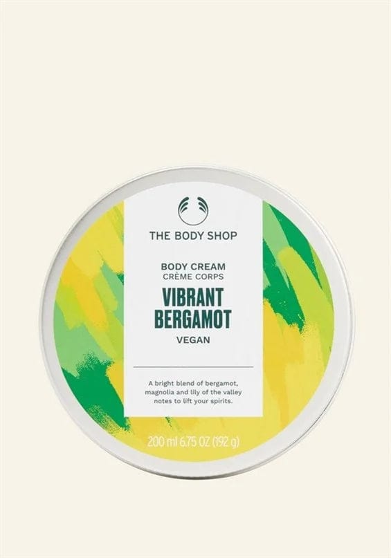 The Body Shop Vibrant Bergamot Body Cream 200ml 5028197187132