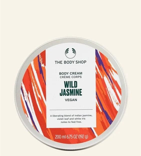 The Body Shop Wild Jasmine Body Cream 200ml 5028197186982