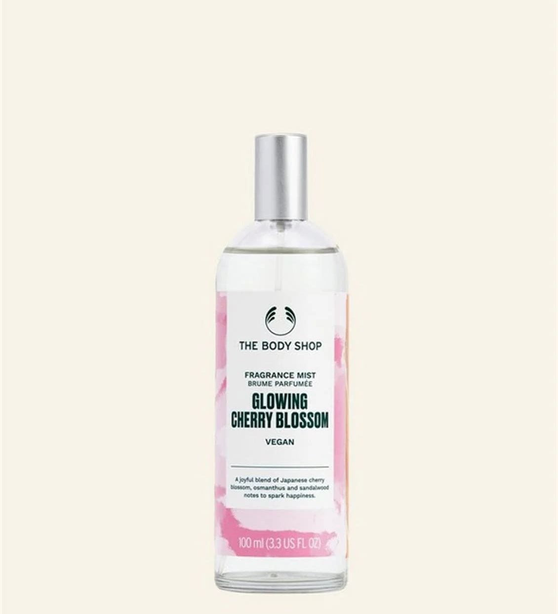 The Body Shop Glowing Cherry Blossom Body Mist 100ml 5028197186678