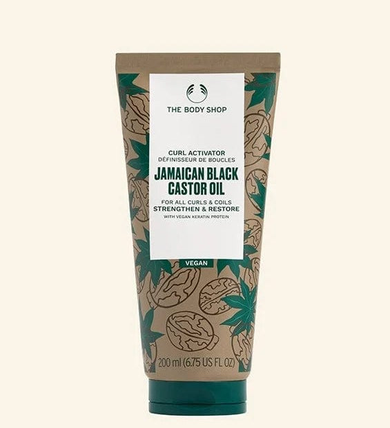 The Body Shop Jamaican Black Castor Oil Curl Defining Conditioner 200ml 5028197260095