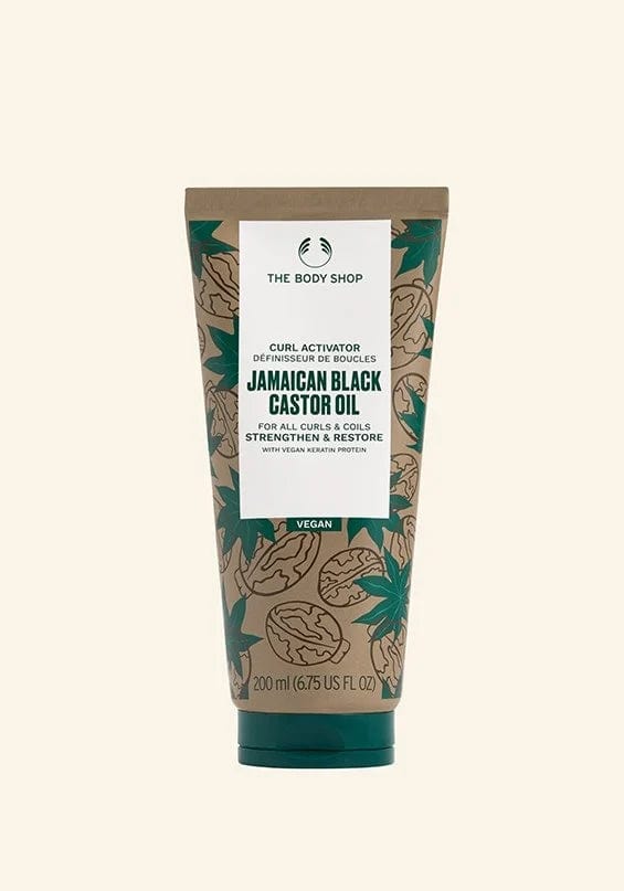 The Body Shop Jamaican Black Castor Oil Curl Defining Conditioner 200ml 5028197260095