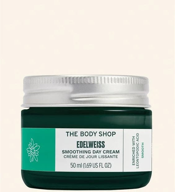 The Body Shop Edelweiss Smoothing Day Cream 50ml 5028197179649