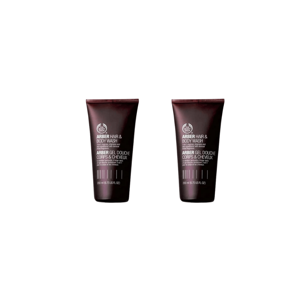 The Body Shop Arber - Hair And Body Shampoo 200ml 2 Pack 757279514782