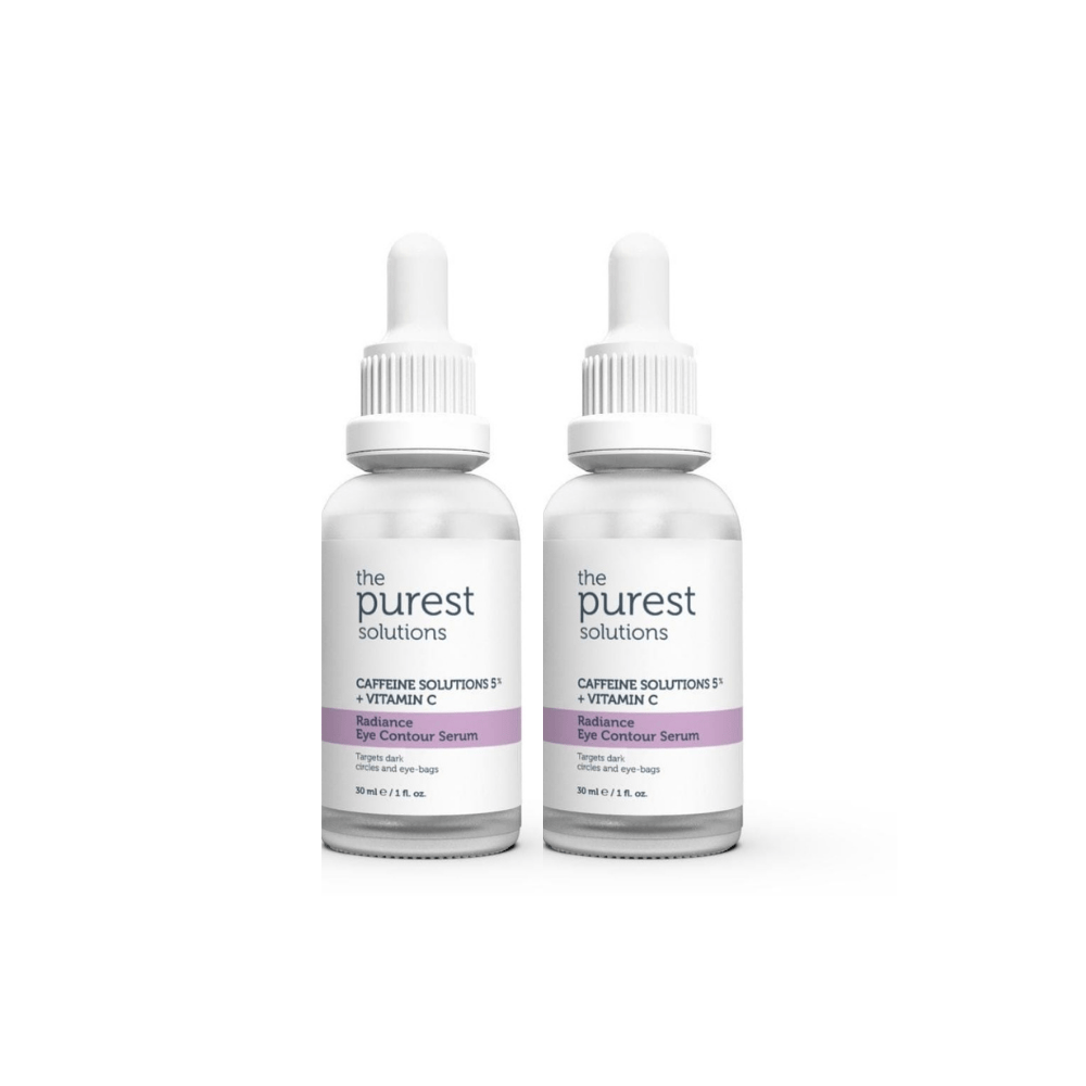 The Purest Solutions Under Eye Anti-Puffiness and Dark Circles Treatment Serum 30ml 2 Pack