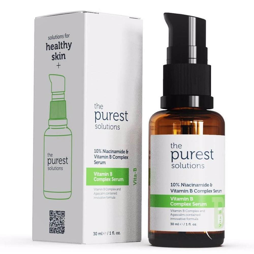 The Purest Solutions Vita-b Complex Niacinamide 10% Serum for Barrier Strengthening 2 Pack 715936233575