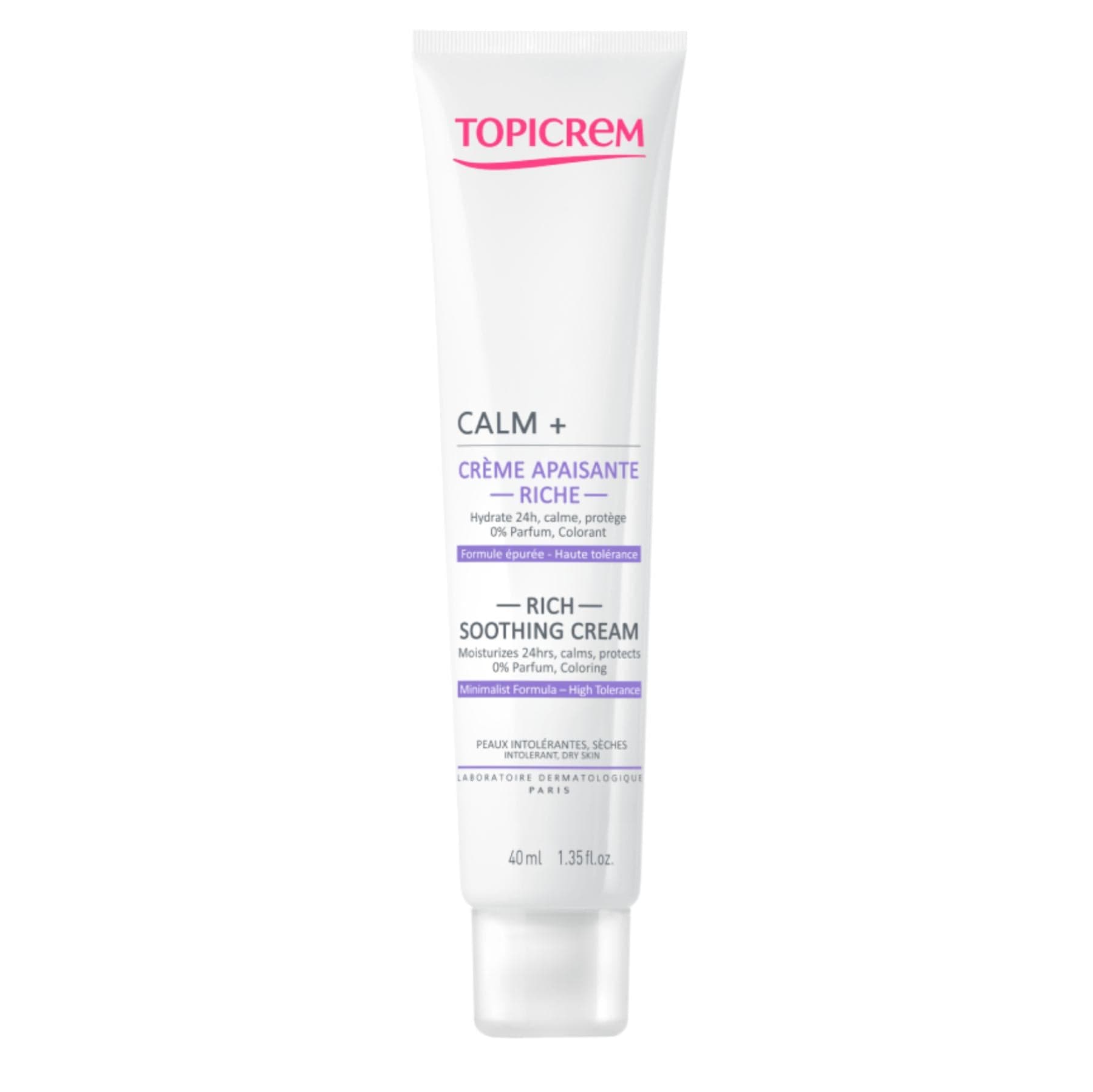 Topicrem Calm Rich Soothing Moisturising Cream 40 ml 3700281702972