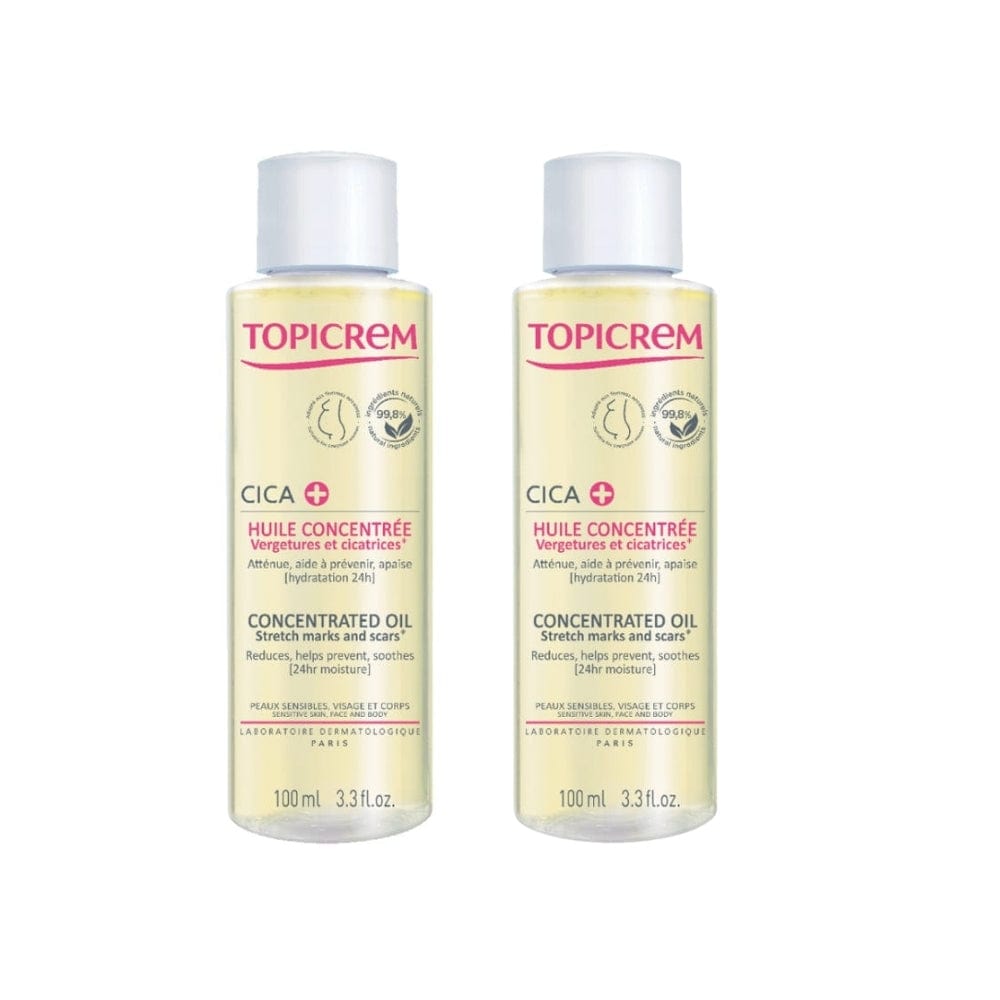 Topicrem CICA Concentrated Oil 100 ml 2 Pack 715936240719