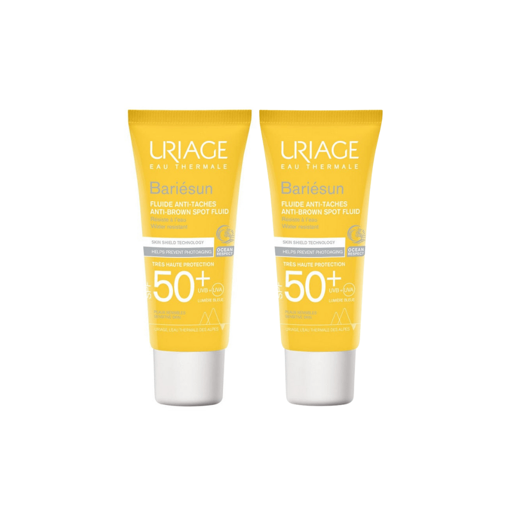 Uriage Bariesun SPF50+ Anti Brown Spot Fluid 40 ml 2 Pack 715936231700