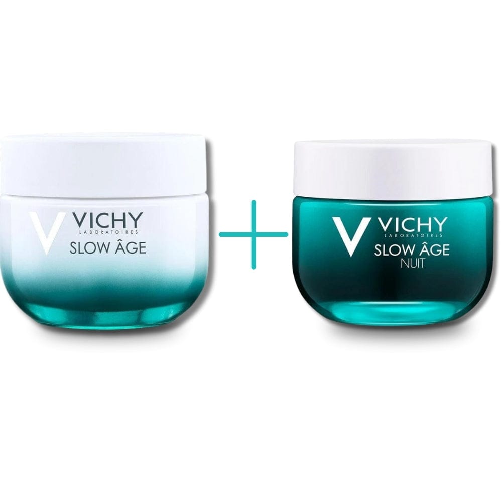 Vichy Slow Age Anti-Aging Day Cream SPF 30 50 ml & Anti-Aging Night Care Cream and Mask 50 ml 715936233919