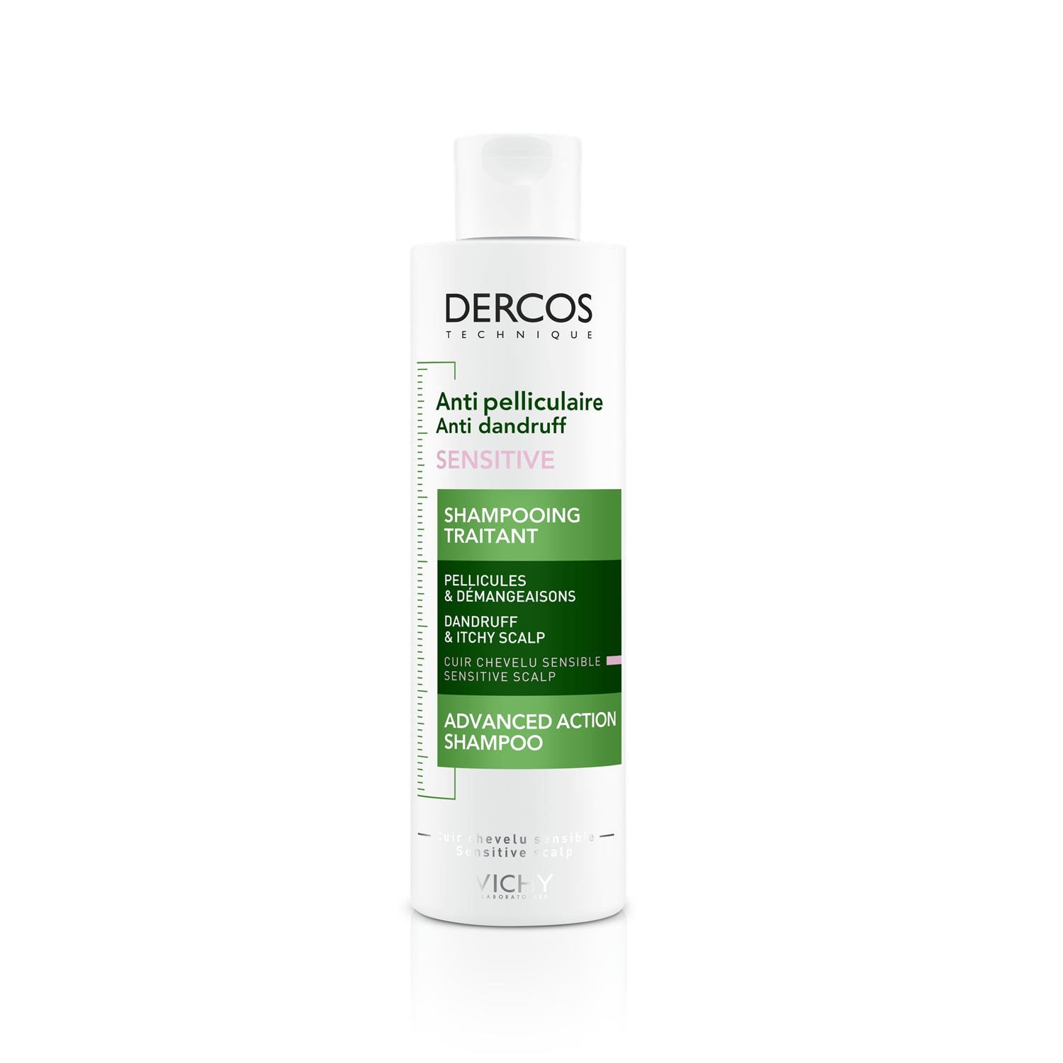 Vichy Dercos Anti Dandruff Sensitive Scalp Shampoo 200 ml - Chivela