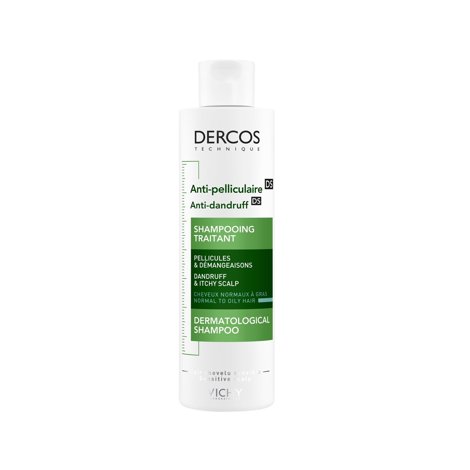 Vichy Dercos Anti Dandruff Shampoo for Normal and Oily Hair 200 ml - Chivela