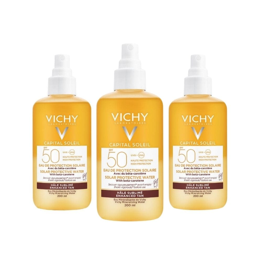 Vichy Capital Soleil SPF 50+ Sunscreen Spray 200 ml 3 Pack