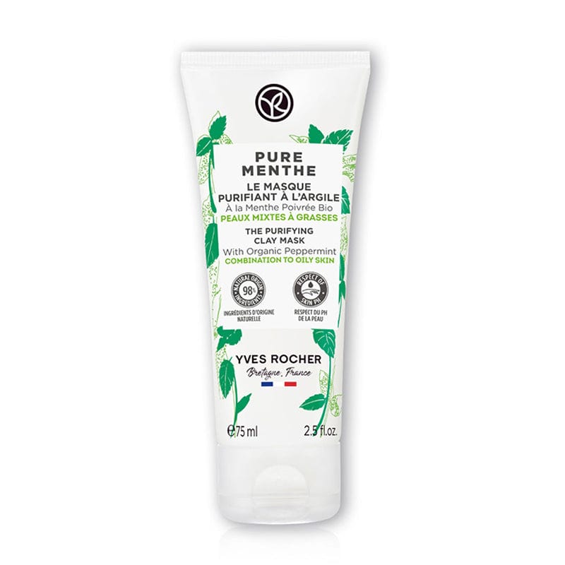 Yves Rocher Pure Menthe Mattifying Clay Mask 75 ml 3660005971896