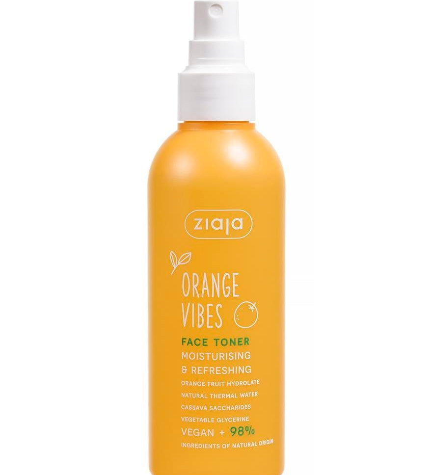 Ziaja Orange Vibes Refreshing Face Toner 190 ml - Chivela