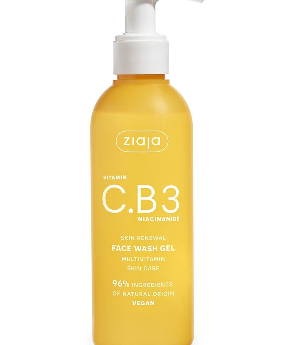 Ziaja Vitamin C.B3 Niacinamide Daily Facial Cleansing Gel 190ml - Chivela