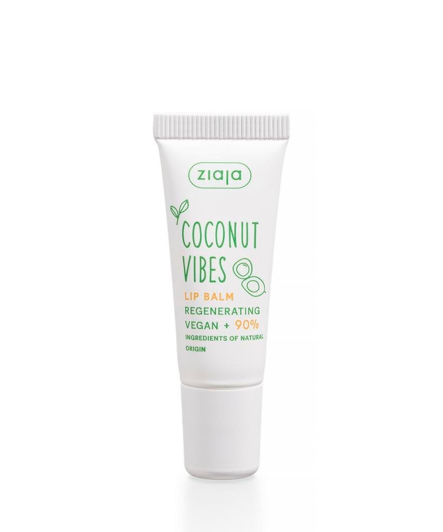 Ziaja Coconut Vibes Lip Balm Regenerating 10 ml - Chivela