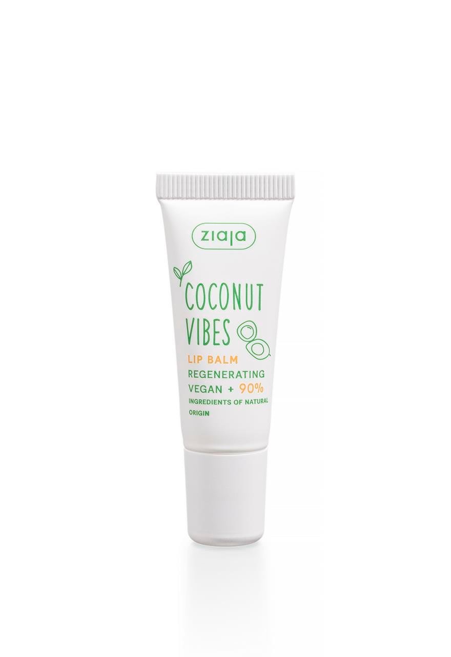 Ziaja Coconut Vibes Lip Balm Regenerating 10 ml - Chivela