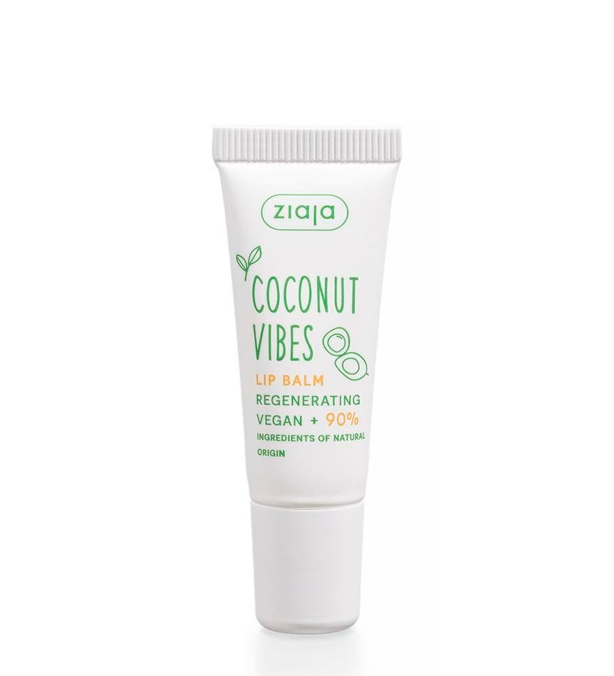 Ziaja Coconut Vibes Lip Balm Regenerating 10 ml - Chivela